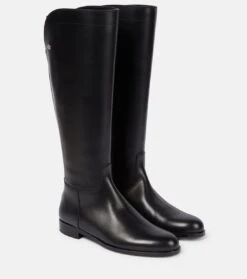 LORO PIANA Stiefel Welly Aus Leder