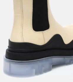 Bottega Veneta Stiefel BV Tire Aus Leder -Paris Texas Shoes Geschaft P00481194 d4