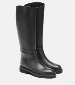 Stiefel Derby Aus Leder