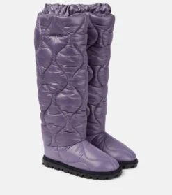 Miu Miu Stiefel Aus Nylon