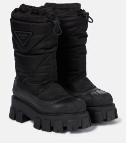 Prada Stiefel Monolith Aus Nylon