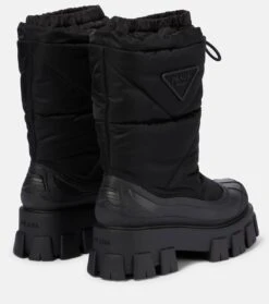 Prada Stiefel Monolith Aus Nylon -Paris Texas Shoes Geschaft P00596766 d1