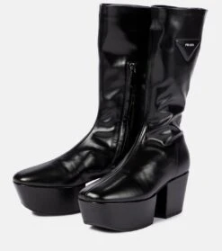Prada Stiefel Aus Lederimitat 10 Prada Stiefel Aus Lederimitat -Paris Texas Shoes Geschaft P00596780 d3