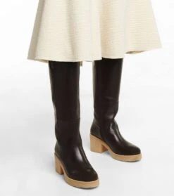 Bogner Stiefel Split Aus Leder -Paris Texas Shoes Geschaft P00614123 d2