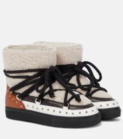 Inuikii Stiefel Aus Shearling Und Leder