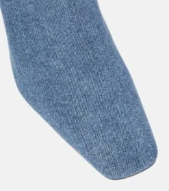 Coperni Overknee-Stiefel Aus Denim -Paris Texas Shoes Geschaft P00620586 d4