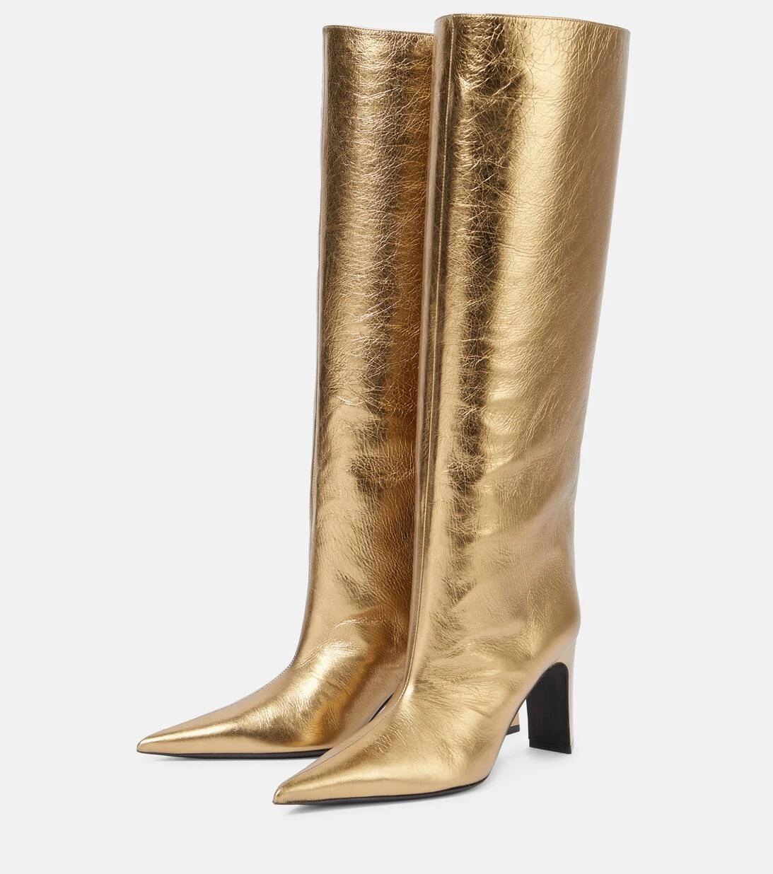 Balenciaga Stiefel Blade Aus Metallic-Leder 5 Balenciaga Stiefel Blade Aus Metallic-Leder – Bild 5