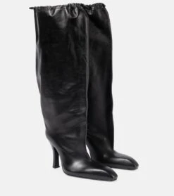 Balenciaga Stiefel Falkon Aus Leder