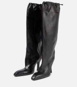 Balenciaga Stiefel Falkon Aus Leder -Paris Texas Shoes Geschaft P00682307 d3