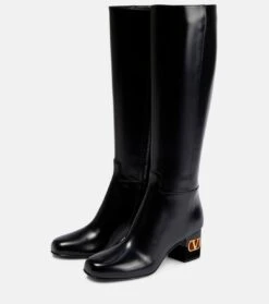 Valentino Garavani Stiefel VLogo Aus Leder -Paris Texas Shoes Geschaft P00693259 d3