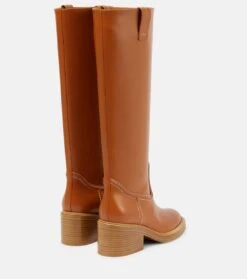 Chloé Stiefel Mallo Aus Leder -Paris Texas Shoes Geschaft P00695160 d1