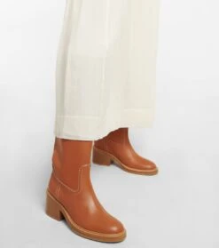 Chloé Stiefel Mallo Aus Leder -Paris Texas Shoes Geschaft P00695160 d2