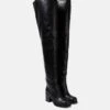 ALAIA Overknee-Stiefel Aus Leder