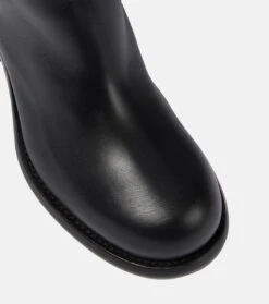 ALAIA Overknee-Stiefel Aus Leder -Paris Texas Shoes Geschaft P00698634 d4