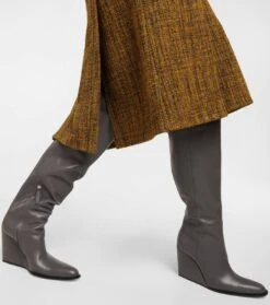 Victoria Beckham Stiefel Sky Aus Leder -Paris Texas Shoes Geschaft P00709170 d2