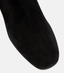 LORO PIANA Overknee-Stiefel Ada Aus Veloursleder -Paris Texas Shoes Geschaft P00710044 d4