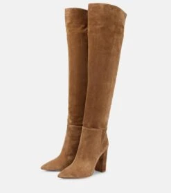 Overknee-Stiefel Piper Aus Veloursleder -Paris Texas Shoes Geschaft P00724336 d3