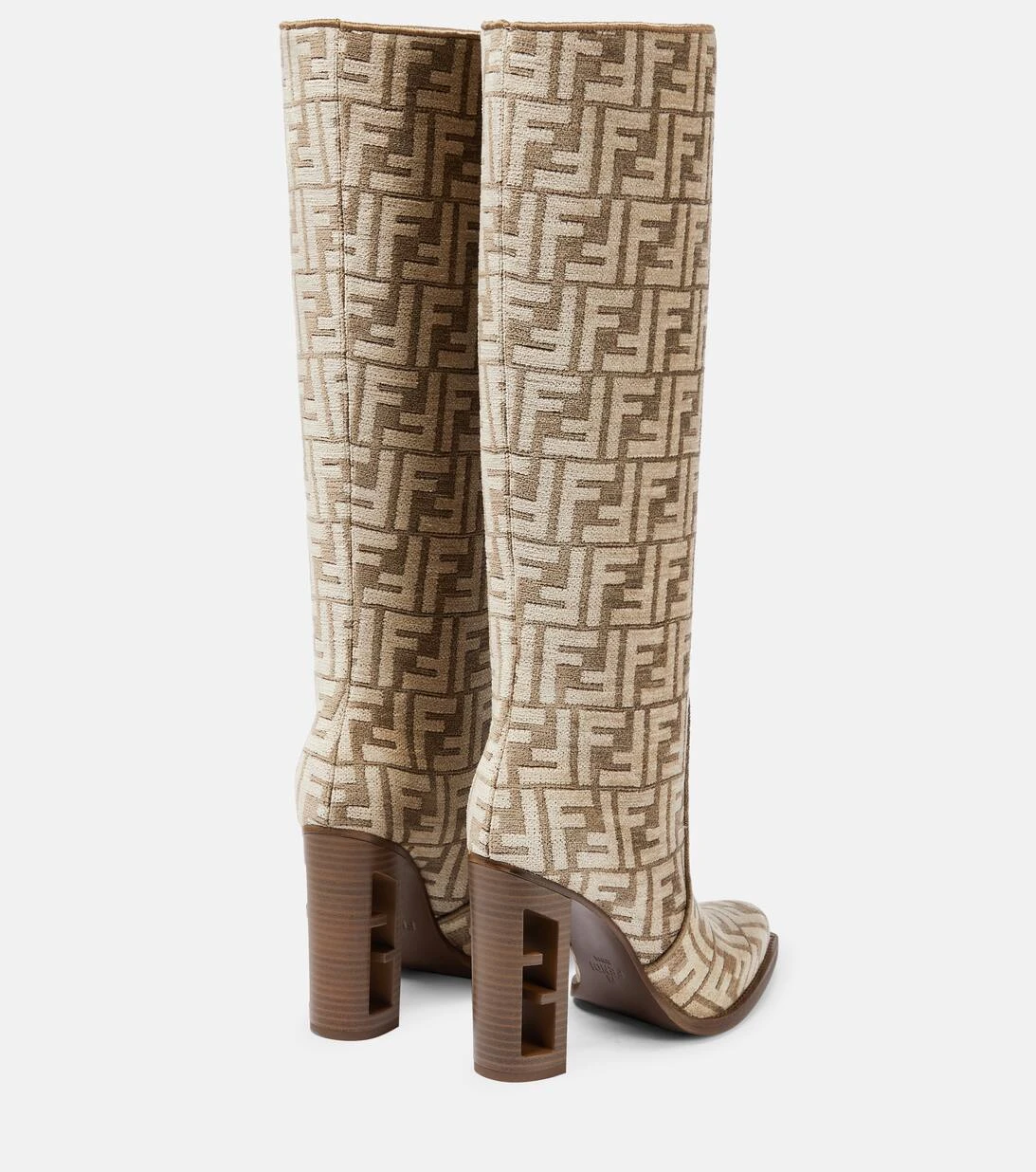 FENDI Jacquard-Stiefel Cut FF 3 FENDI Jacquard-Stiefel Cut FF – Bild 3