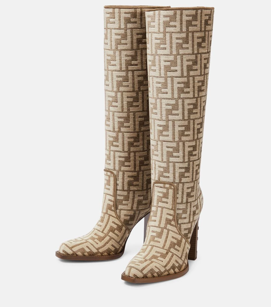 FENDI Jacquard-Stiefel Cut FF 5 FENDI Jacquard-Stiefel Cut FF – Bild 5
