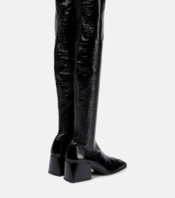 COURREGES Overknee-Stiefel Vinyle 8 COURREGES Overknee-Stiefel Vinyle -Paris Texas Shoes Geschaft P00727511 d1