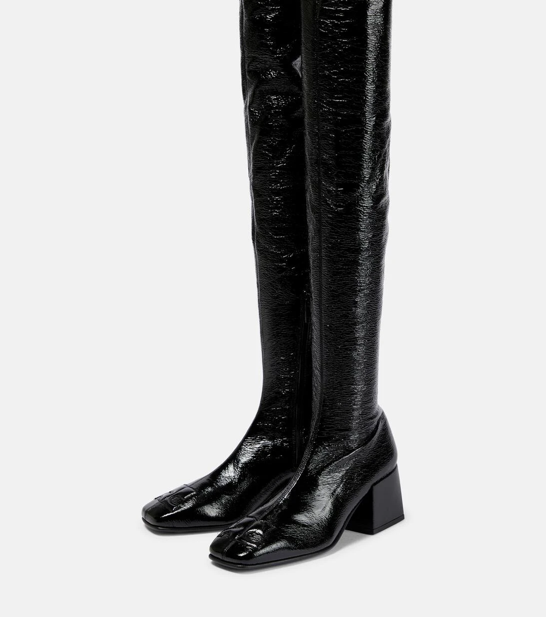 COURREGES Overknee-Stiefel Vinyle 5 COURREGES Overknee-Stiefel Vinyle – Bild 5
