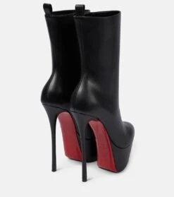 Christian Louboutin Stiefel Dolly Booty Alta 160 Aus Leder -Paris Texas Shoes Geschaft P00727843 d1