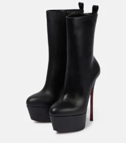Christian Louboutin Stiefel Dolly Booty Alta 160 Aus Leder -Paris Texas Shoes Geschaft P00727843 d3