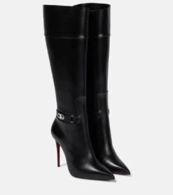 Christian Louboutin Stiefel Lock Kate Botta Aus Leder