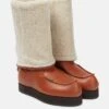 Acne Studios X Kero Stiefel Bero Aus Leder Mit Shearling
