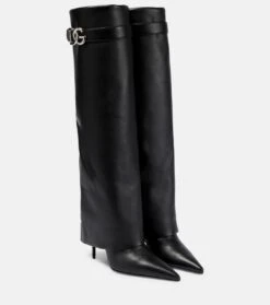 Dolce & Gabbana Stiefel DG Aus Leder