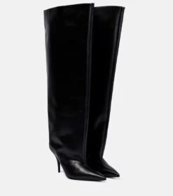 Balenciaga Stiefel Waders Aus Leder