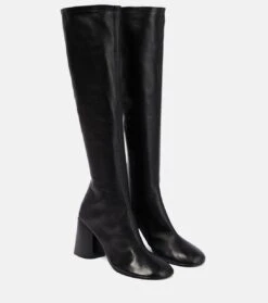 Balenciaga Stiefel Glove Aus Leder