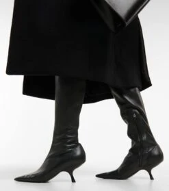 The Row Stiefel Lady Aus Leder 9 The Row Stiefel Lady Aus Leder -Paris Texas Shoes Geschaft P00739908 d2