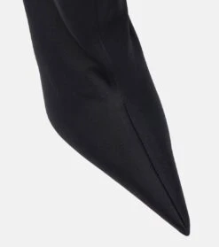 Balenciaga Overknee-Stiefel Knife Aus Jersey -Paris Texas Shoes Geschaft P00741588 d4