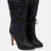 Gucci Stiefel GG Aus Matelassé-Leder
