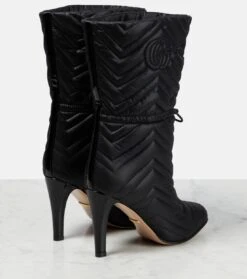 Gucci Stiefel GG Aus Matelassé-Leder -Paris Texas Shoes Geschaft P00742929 d1