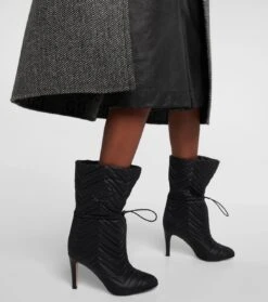 Gucci Stiefel GG Aus Matelassé-Leder -Paris Texas Shoes Geschaft P00742929 d2