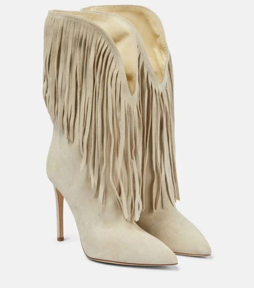 Paris Texas Stiefel Aus Veloursleder -Paris Texas Shoes Geschaft P00742935