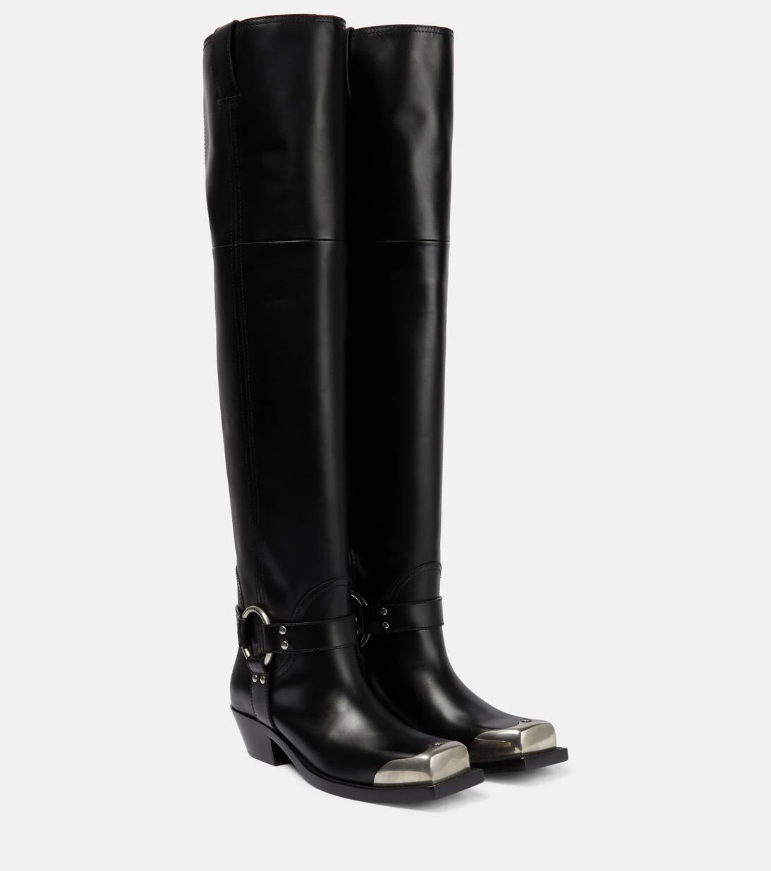 Gucci Stiefel Opal Aus Leder 1 Gucci Stiefel Opal Aus Leder