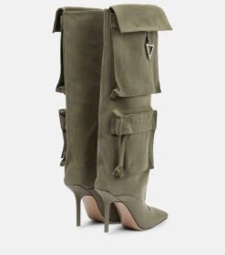 Stiefel Sienna Aus Canvas -Paris Texas Shoes Geschaft P00744642 d1