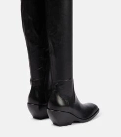 Overknee-Stiefel Hooper Aus Leder 8 Overknee-Stiefel Hooper Aus Leder -Paris Texas Shoes Geschaft P00746127 d1