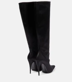 Magda Butrym Stiefel Aus Satin -Paris Texas Shoes Geschaft P00746463 d1