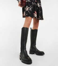 Aquazzura Stiefel Crosby Aus Leder -Paris Texas Shoes Geschaft P00761465 d2