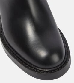 Chloé X Barbour Stiefel Aus Leder -Paris Texas Shoes Geschaft P00766315 d4