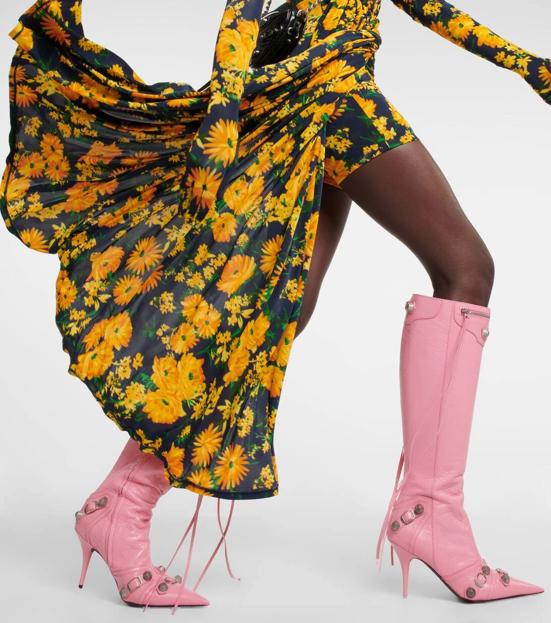 Balenciaga Stiefel Cagole Aus Leder 4 Balenciaga Stiefel Cagole Aus Leder – Bild 4