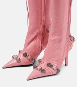 Balenciaga Stiefel Cagole Aus Leder 10 Balenciaga Stiefel Cagole Aus Leder -Paris Texas Shoes Geschaft P00766518 d3