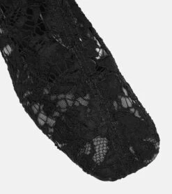 Valentino Garavani Overknee-Stiefel Aus Spitze -Paris Texas Shoes Geschaft P00771723 d4