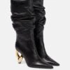 JW Anderson Stiefel Chain Heel Aus Leder