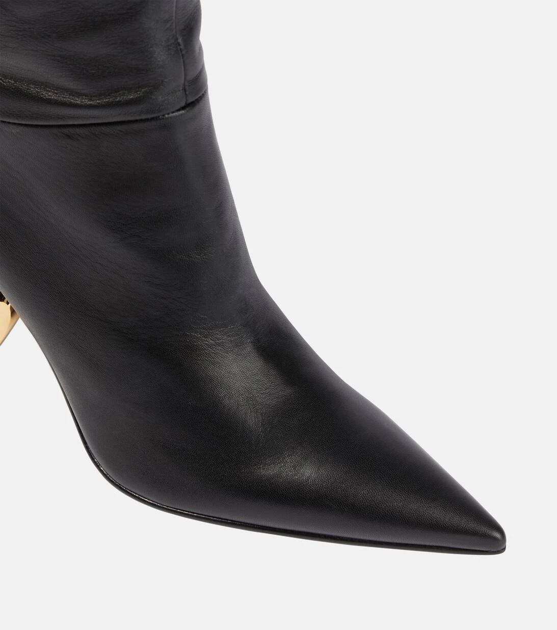 JW Anderson Stiefel Chain Heel Aus Leder 6 JW Anderson Stiefel Chain Heel Aus Leder – Bild 6