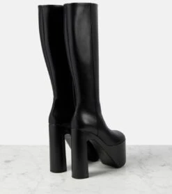 Balenciaga Plateau-Stiefel Camden Aus Leder 8 Balenciaga Plateau-Stiefel Camden Aus Leder -Paris Texas Shoes Geschaft P00791540 d1